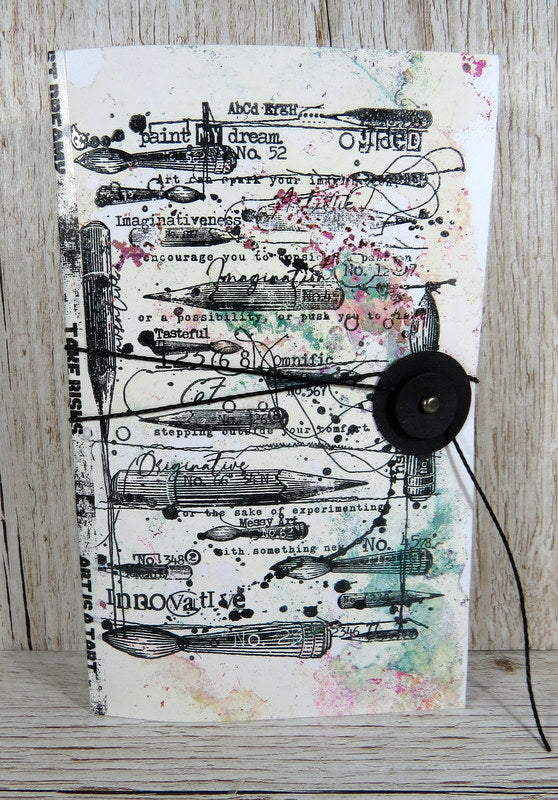 AALL and Create Stamp Set 919 - Inking Gears for Card Making, Scrapbooking & DIY Craft Projects