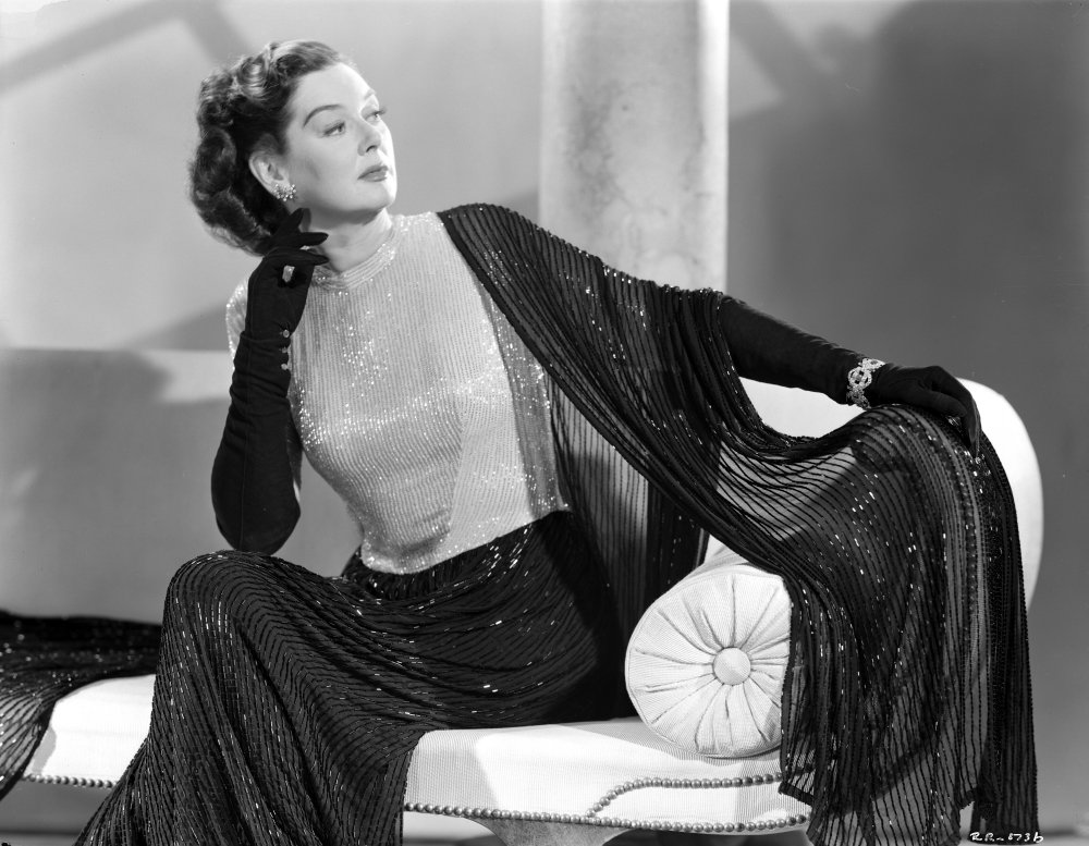 Rosalind Russell Vintage Photo Print - 10x8 Inch Classic Hollywood Portrait Poster - Perfect for Home Decor, Movie Memorabilia & Gift Ideas