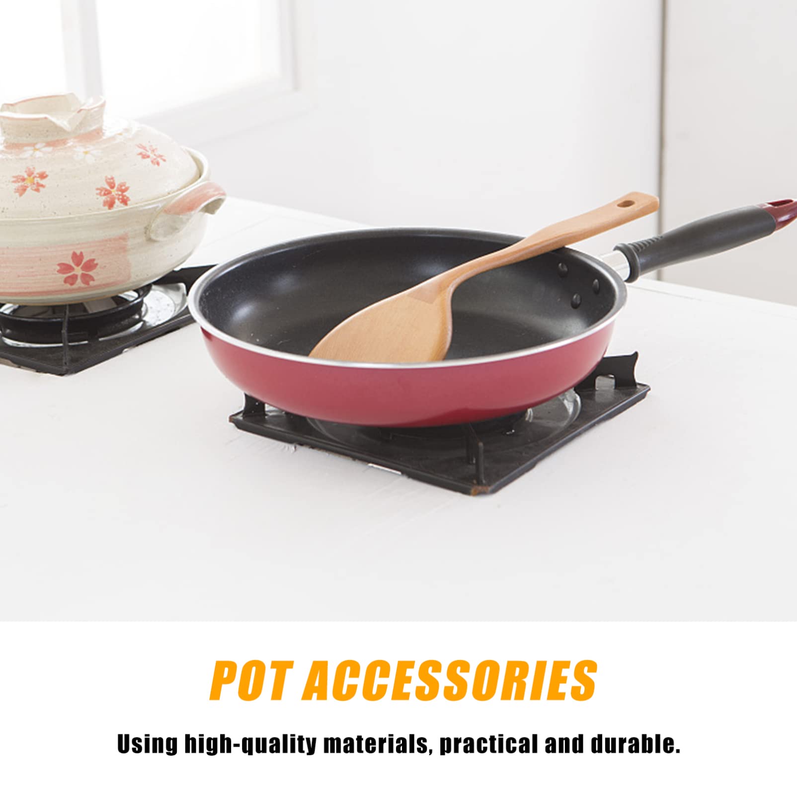 DOITOOL Stainless Steel Pot Handles Replacement - Durable Metal Cookware Handles for Pressure Cooker, Steamer & Sauce Pots - Perfect for Home Kitchen & Professional Use - Ideal for Cooking, Baking & Food Preparation