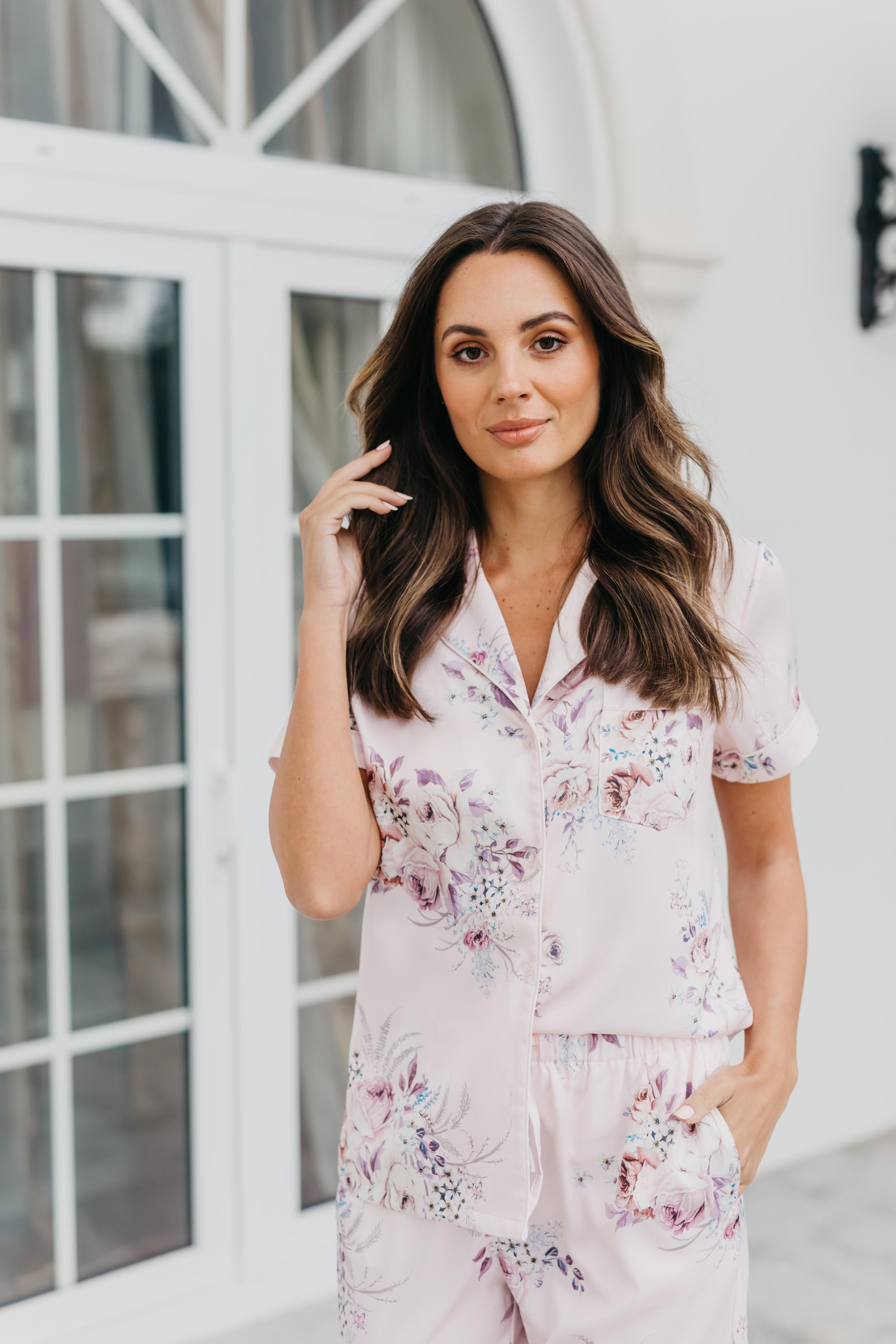 Gabriella Rose Mist Pajama Set for Women - Soft & Comfortable Sleepwear - Perfect for Nighttime Relaxation & Lounging