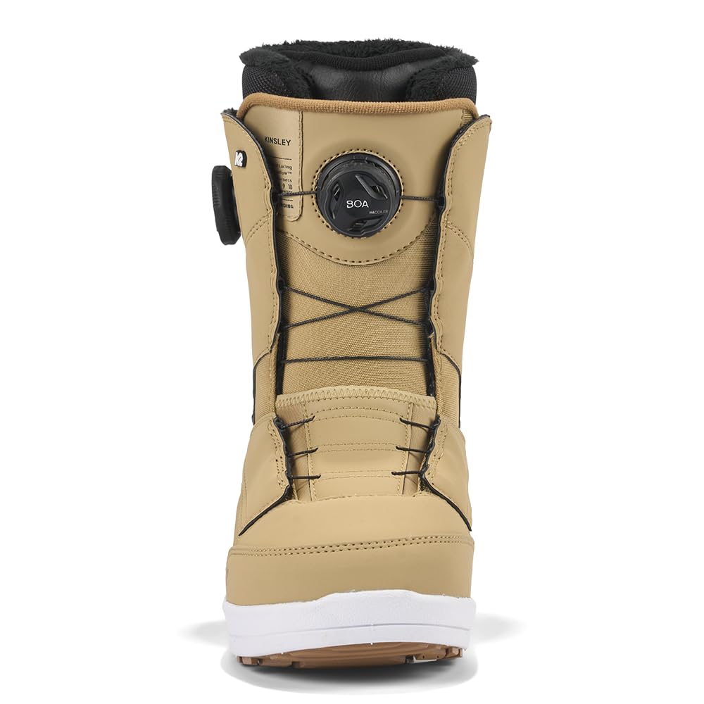 K2 Kinsley Women's Snowboard Boots - Waterproof, Comfortable & Durable for All-Mountain Riding | Perfect for Freestyle, Park & Powder Snowboarding