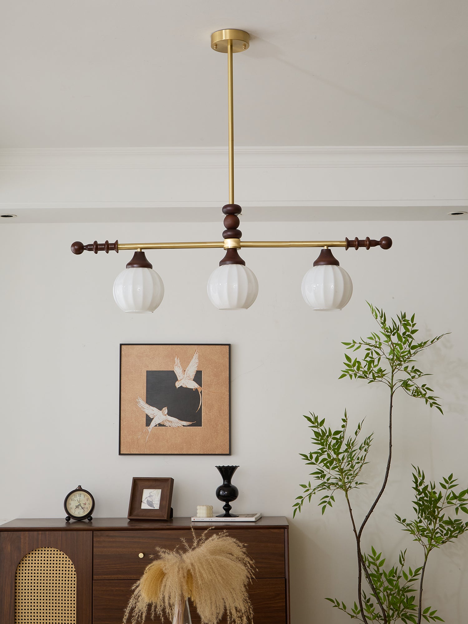 Clarabelle Crystal Chandelier - Elegant Modern Ceiling Light Fixture for Dining Room, Living Room & Bedroom Decor