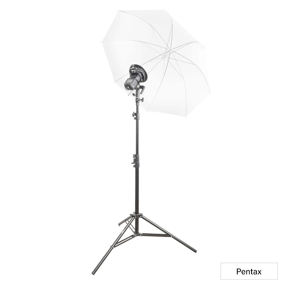Godox V860 III Camera Flash Speedlite with Shoot Through Umbrella Kit - Professional TTL Flash for Canon/Nikon/Sony DSLR, Perfect for Portrait, Wedding & Studio Photography