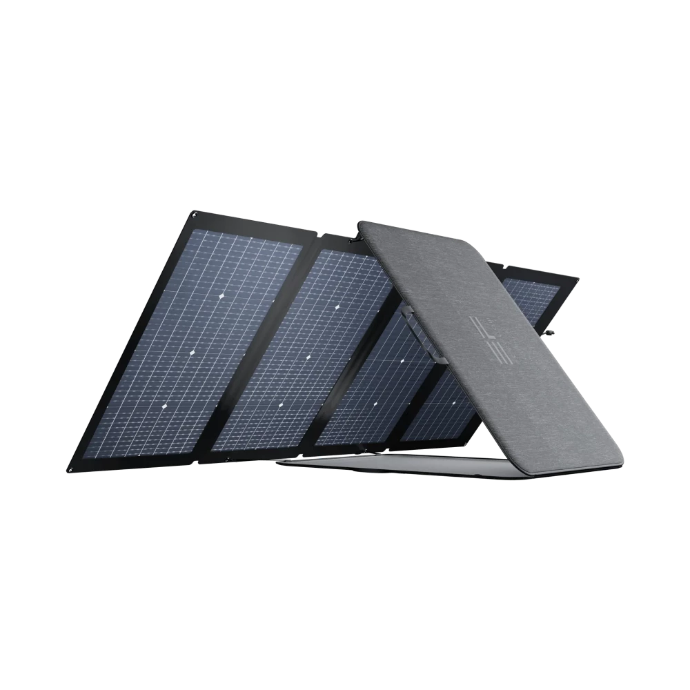 EcoFlow 220W Portable Solar Panel for Camping, RV & Off-Grid Power - Lightweight Foldable Solar Charger for Outdoor Adventures & Emergency Backup