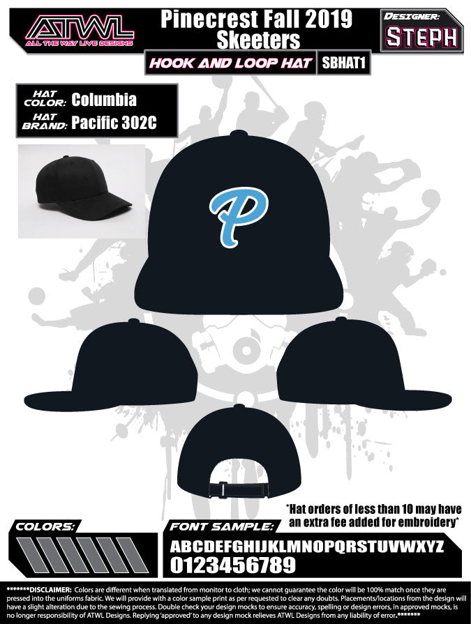 Pinecrest Fall League Hats for Men & Women - Stylish Baseball Caps for Outdoor Sports, Hiking, and Casual Wear