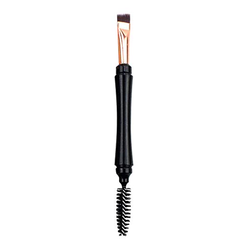 Premium Angled Eyebrow Brush & Spoolie - Professional Brow Tool for Defined & Natural Brows - Perfect for Daily Makeup & Salon Use