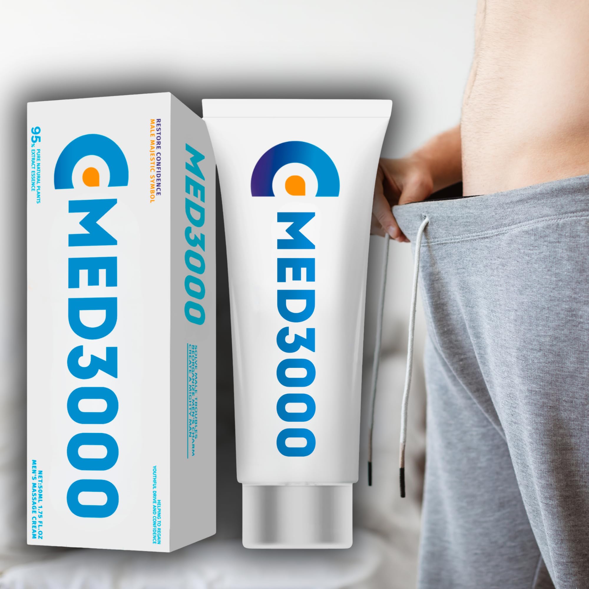 Irvy Men's Enhancement Gel – Extra Strength Natural Formula for Size, Energy & Performance | Boost Confidence in Bedroom & Gym Workouts
