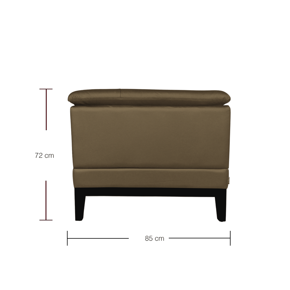 Ernie 2 Seater Sofa - Modern Fabric Loveseat for Small Spaces, Living Room & Apartment Furniture - Comfortable Compact Couch for Couples, Guests & Cozy Home Decor