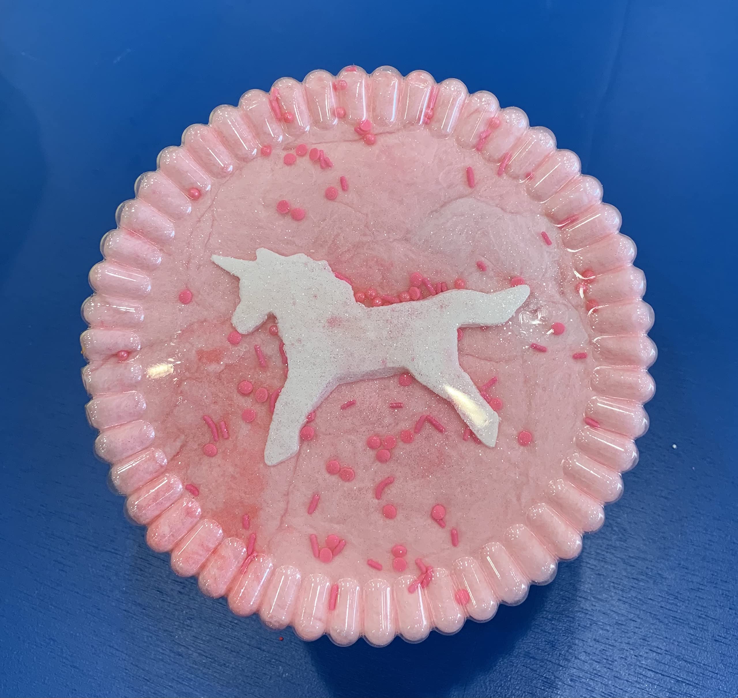 Rainbow Unicorn Cotton Candy Cake - Sweet & Fluffy Birthday Cake for Kids, Girls, Unicorn Themed Parties - Perfect for Birthdays, Baby Showers & Celebrations
