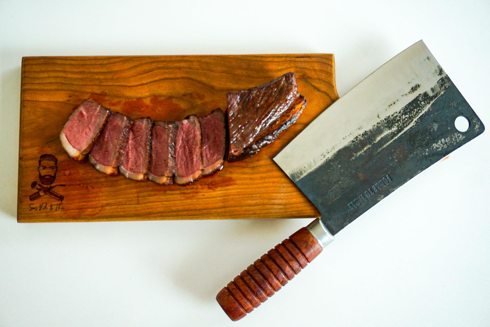 Best Classic Cleaver Butcher Chef Knife for Professional Cooking & Meat Cutting | Heavy Duty Kitchen Knife for Chefs, Butchers & Home Cooks | Perfect for Chopping, Slicing & Dicing Meat, Vegetables & More