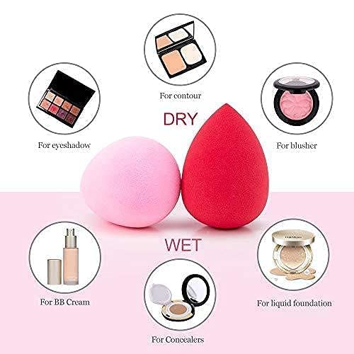 KAARM TYA6155 Makeup Kit with 5 Brushes & 2 Blenders - Perfect for Travel & Daily Use