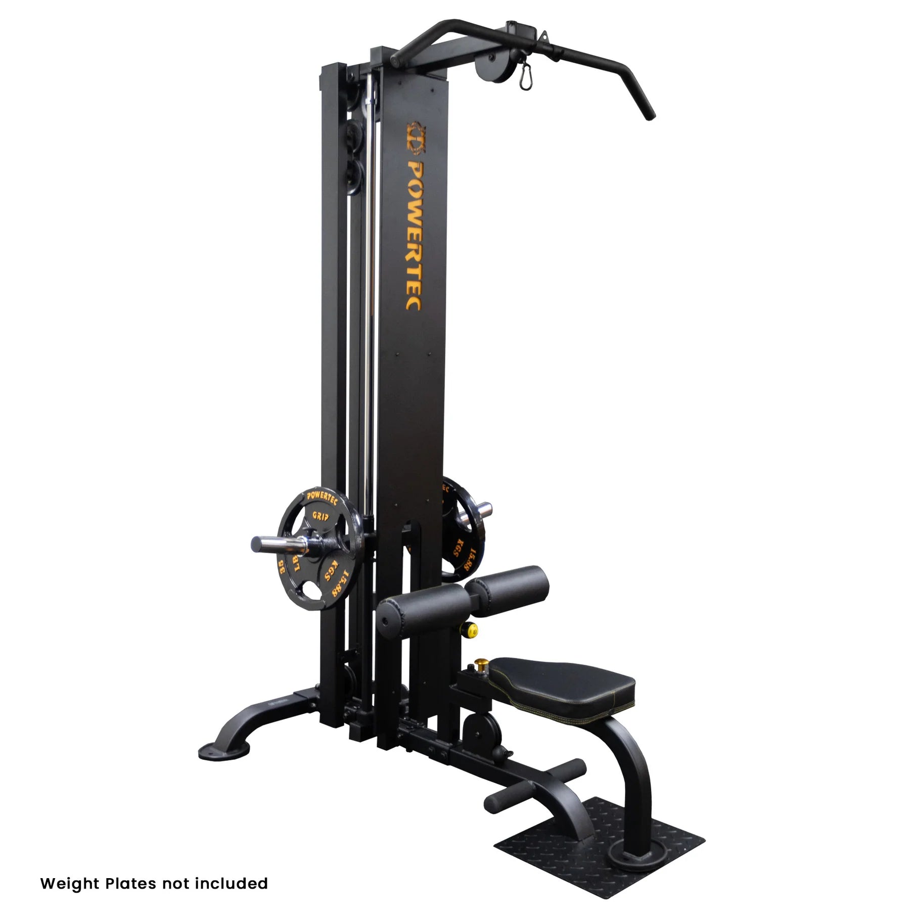 Powertec Lat Machine P LM - Heavy Duty Cable Lat Pulldown for Home & Gym Strength Training - Perfect for Back Workouts, Muscle Building & Fitness Enthusiasts