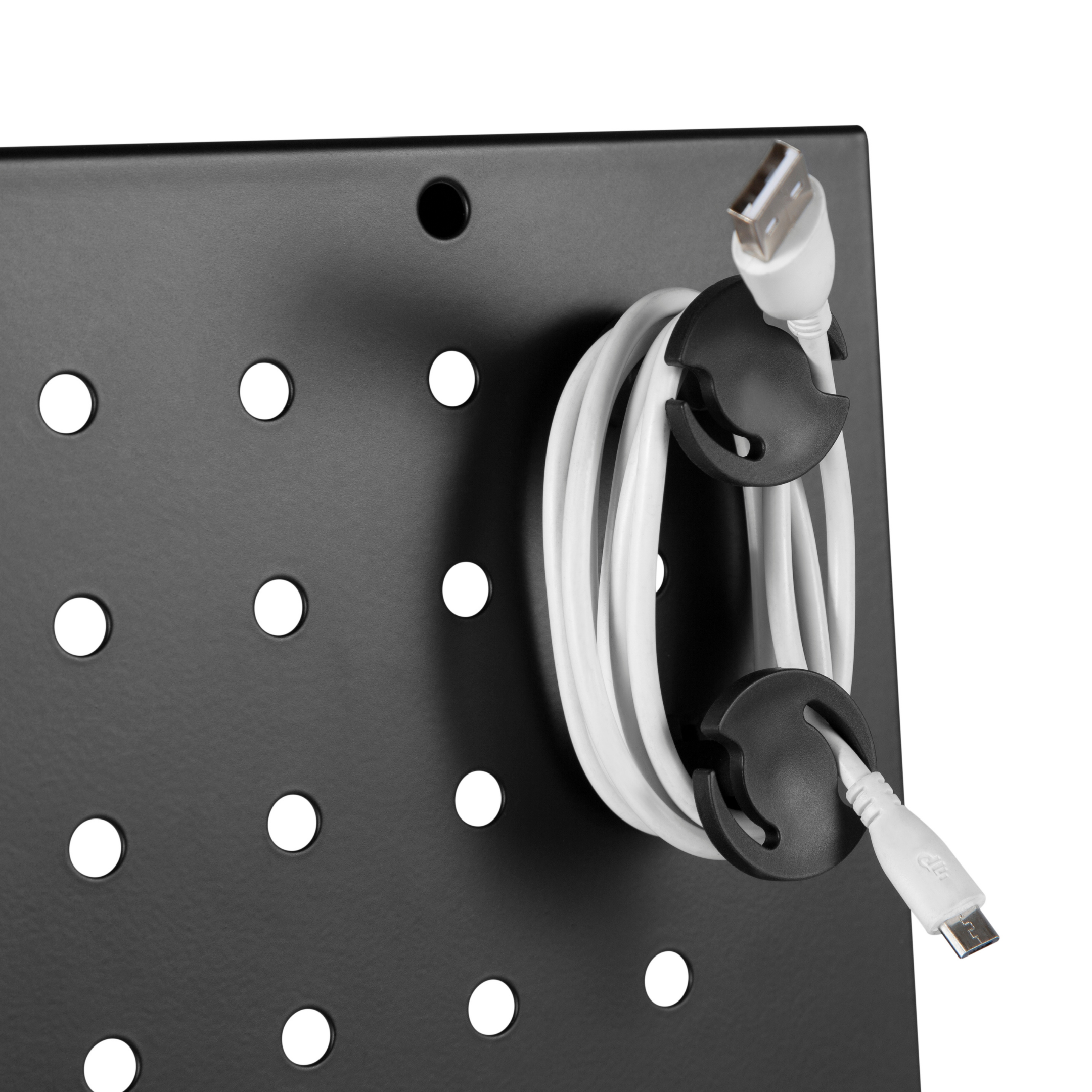 Pegboard Desktop Organizer - Wall Mounted Office Desk Accessory for Tools, Supplies & Stationery - Perfect for Home Office, Workshop & Garage Organization