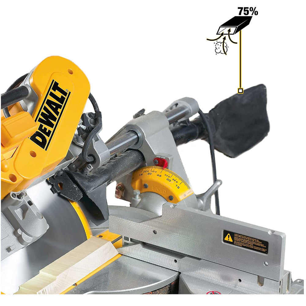 DEWALT DWS779 12-Inch Double Bevel Sliding Compound Miter Saw | Certified Refurbished with Warranty | Perfect for Woodworking, Crown Molding & DIY Projects