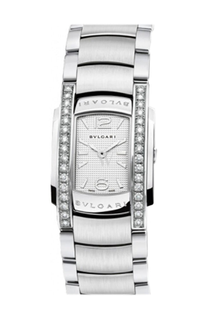 Bulgari Assioma Silver Dial Stainless Steel Ladies Watch AA35C6SDS - Elegant Women's Luxury Timepiece for Business, Parties & Special Occasions