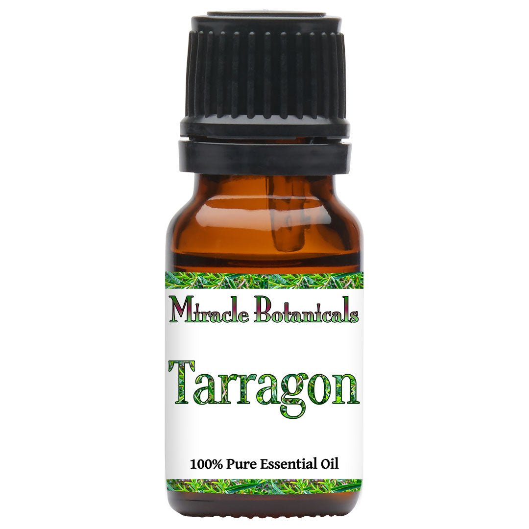 Pure Tarragon Essential Oil (Artemisia Dracunculus) - 100% Natural, Therapeutic Grade for Aromatherapy, Massage & Relaxation - Perfect for Diffusers, Skincare & Stress Relief