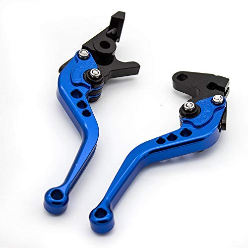 FXCNC CNC Machined Adjustable Brake & Clutch Levers for Yamaha YZF-R1/R1S/R1M (2015-2020) - Durable Aluminum Motorcycle Levers for Better Control & Comfort - Perfect for Racing, Commuting & Long Rides
