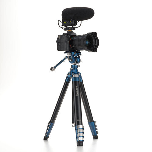 Benro CyanBird AL 2 Series 5-Section Aluminum Tripod with FS20PROC501 Hybrid Photo/Video Head - Professional Camera Support for Travel, Landscape & Studio Photography