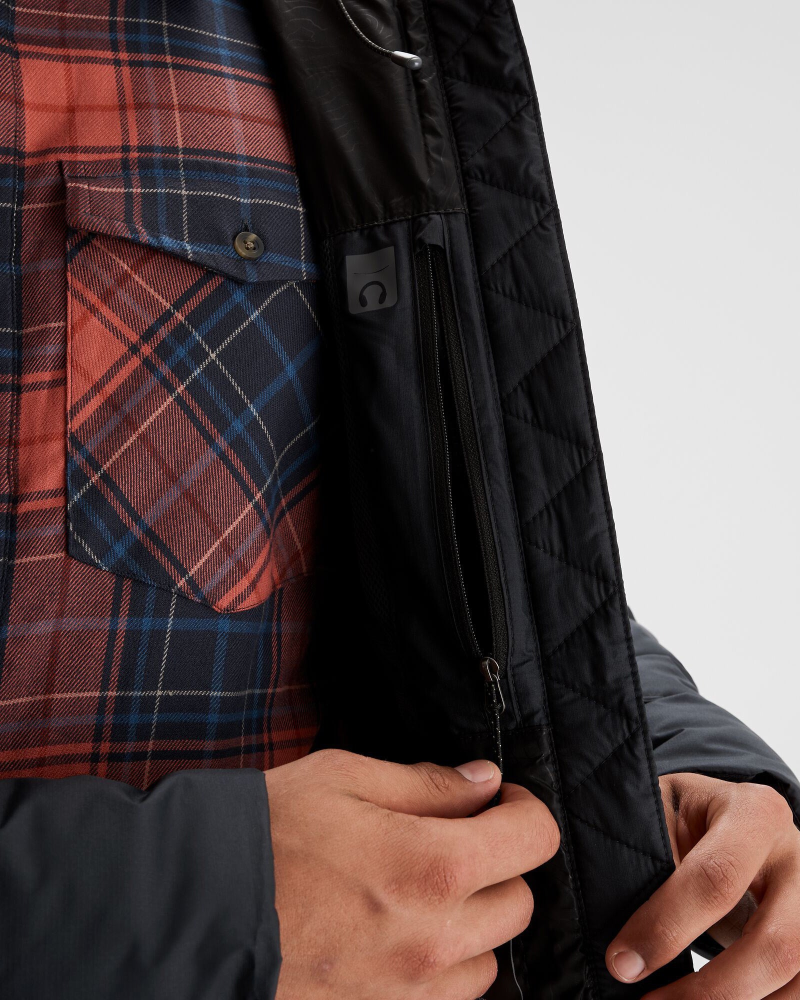 Men's Epiq Hooded Down Jacket - Lightweight Winter Coat, Waterproof & Windproof, Black - Perfect for Outdoor Activities, Hiking, and Cold Weather