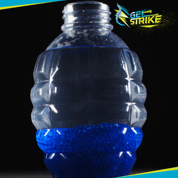 Premium 20,000 Count Blue Gel Strike Gel Balls - High-Performance Water Beads for Outdoor Gel Blaster Games, Target Practice, and Team Battles