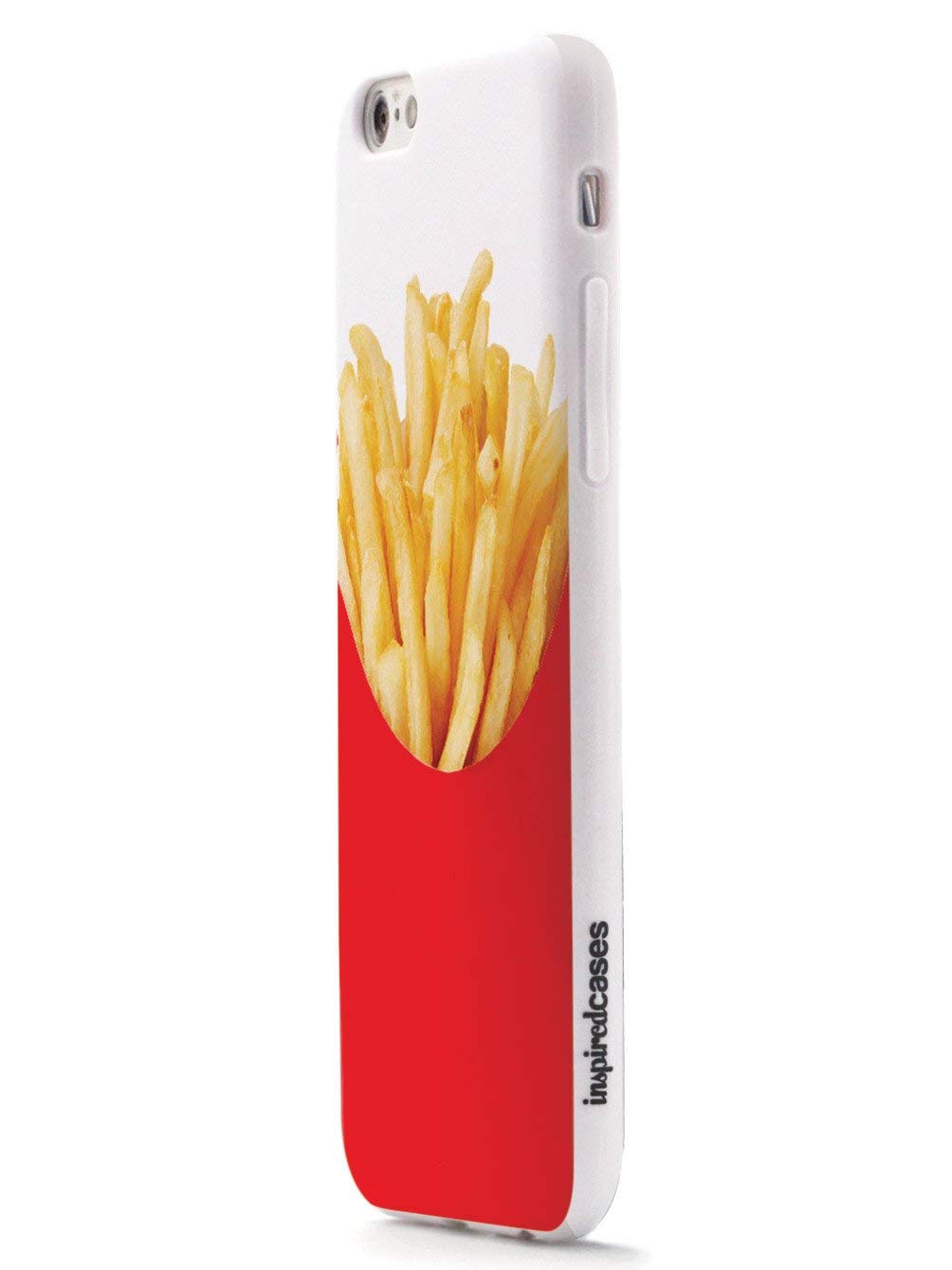 Premium 3D Textured Protective Case for iPhone 7 - French Fries Design - Shockproof & Slim Cover - Perfect for Everyday Use, Travel & Outdoor Activities