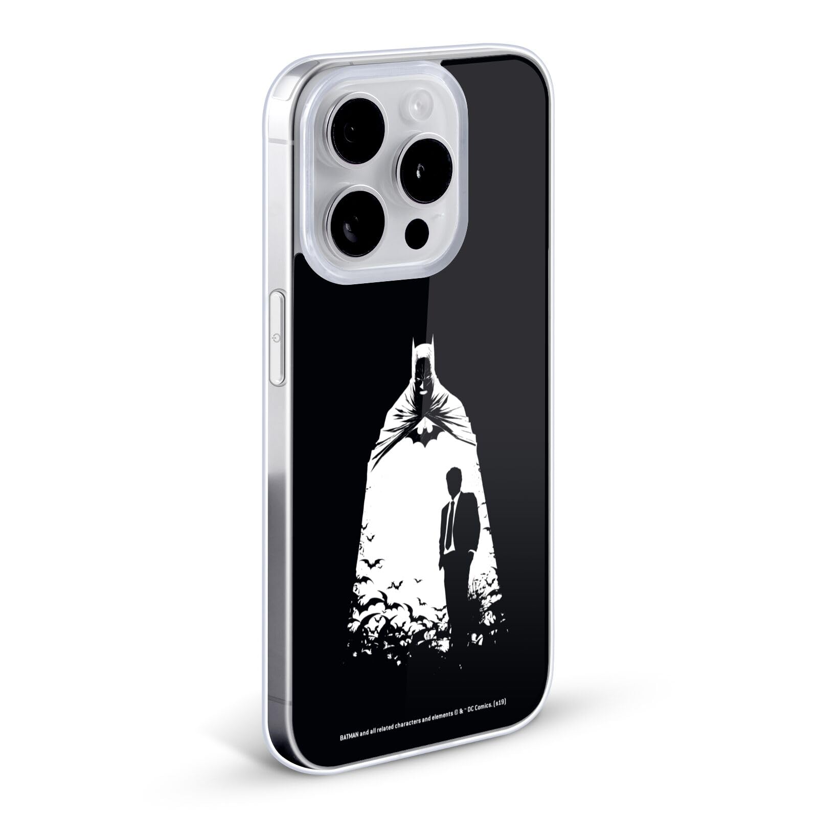 Head Case Designs Batman DC Comics Alter Ego Bats Duality Soft Gel Case for iPhone 12 Pro Max - Protective & Stylish Phone Cover for Superhero Fans