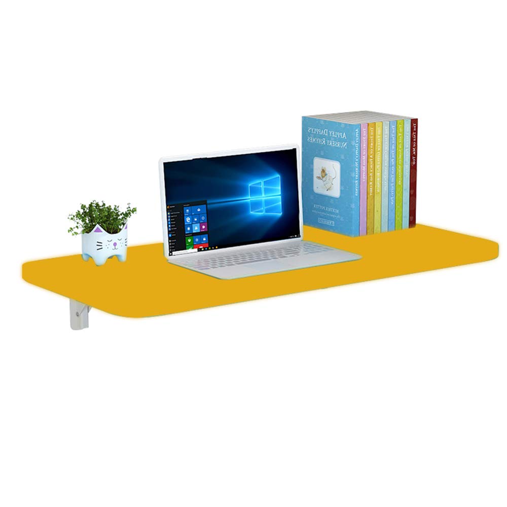 GCDW 2-Tier Metal Folding Wall Shelf Cabinet - Space Saving Foldable Design for Office, Kitchen, Bathroom & Dining Room - 15.7