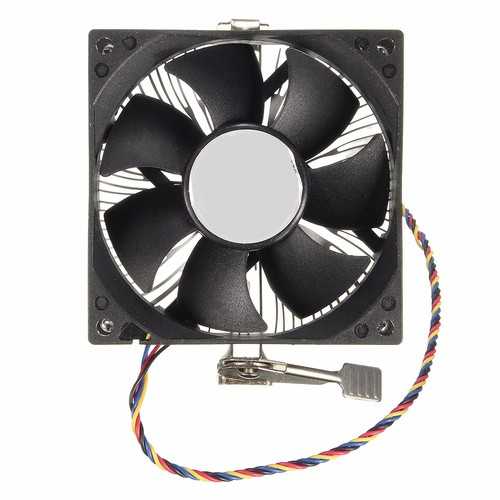 4PIN 12V PWM CPU Cooler Fan with Aluminum Heat Sink & Copper Core for AMD/Intel - High Performance PC Cooling for Gaming Rigs and Workstations