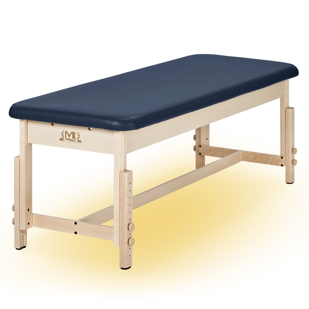 Professional Master Massage 28 Harvey Treatment Stationary Massage Table - Portable Spa Table for Physical Therapy, Chiropractic & Home Use