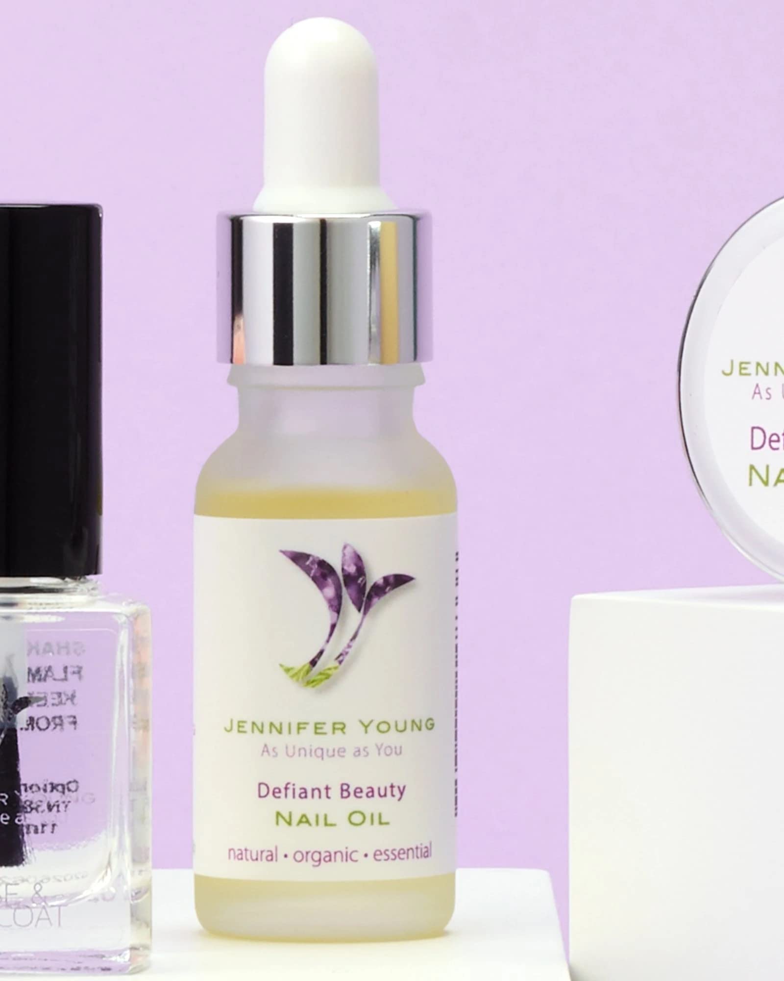 Defiant Beauty Nail Oil - Professional Nail Care Treatment for Chemotherapy Damaged Nails | Restores & Strengthens Brittle Nails | Ideal for Cancer Patients & Survivors
