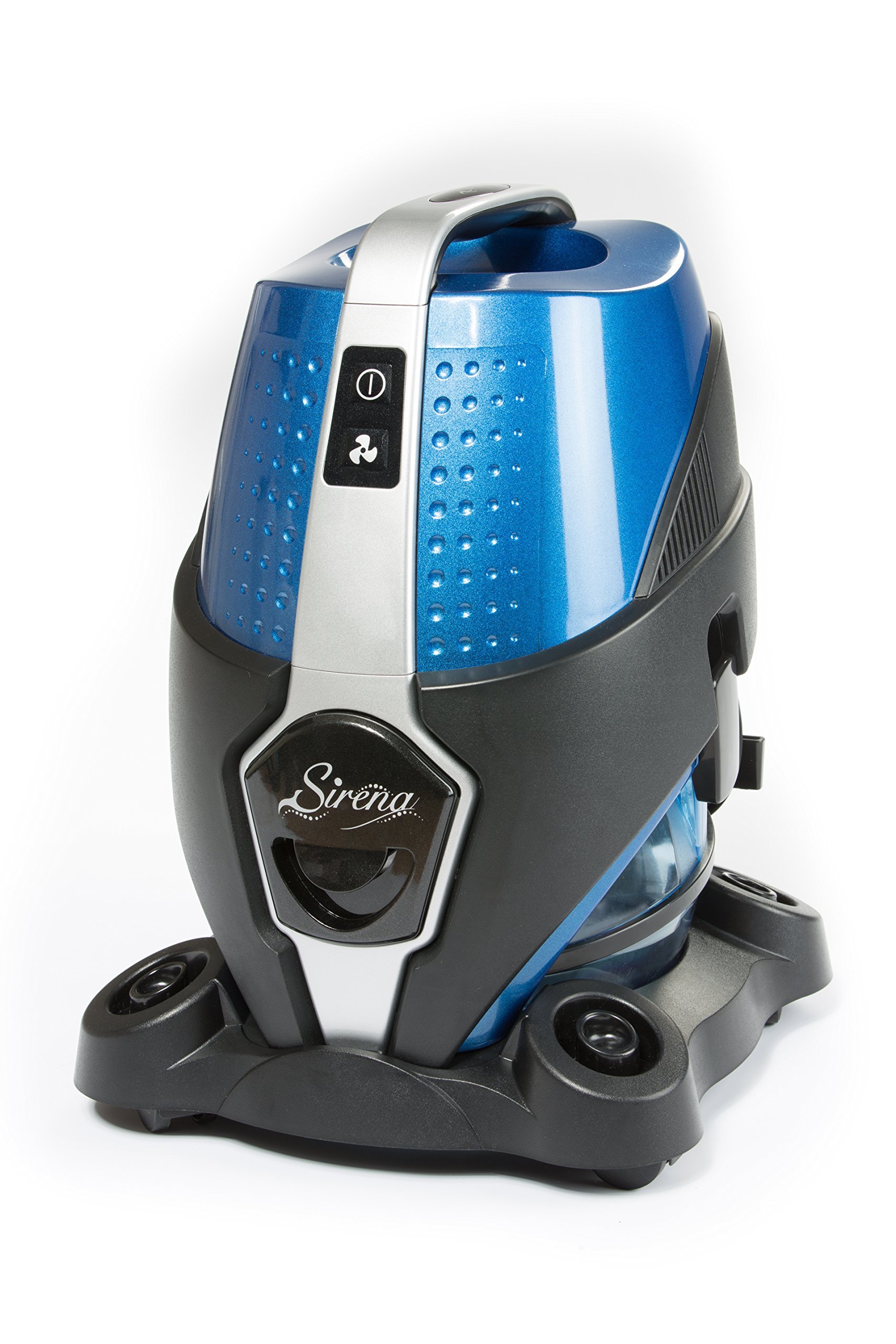 Sirena Water Filtration Vacuum Cleaner - 2-Speed Bagless Canister Vacuum for Allergies & Pet Hair | Perfect for Hardwood Floors, Carpets & Home Cleaning