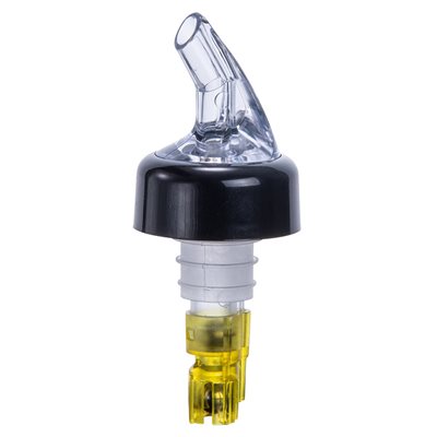 Winco 1.5 Oz Measured Pourer - Premium Stainless Steel Liquor Bottle Pour Spout with Flow Control - Perfect for Bars, Restaurants & Home Cocktail Making