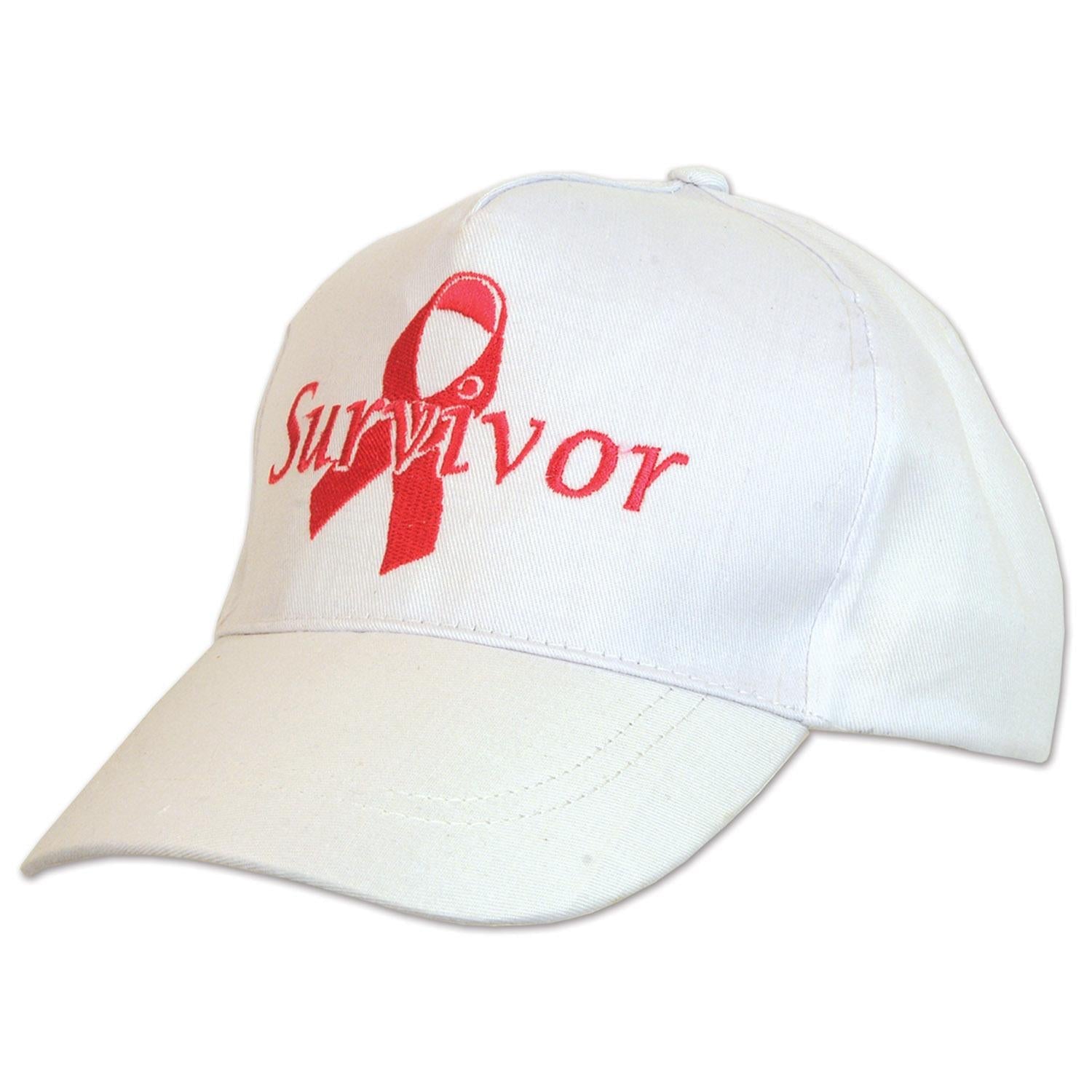 12 Pack Beistle Embroidered Survivor Caps - Party Hats for Birthday, Halloween, and Costume Events - Fun Accessories for Themed Parties and Celebrations