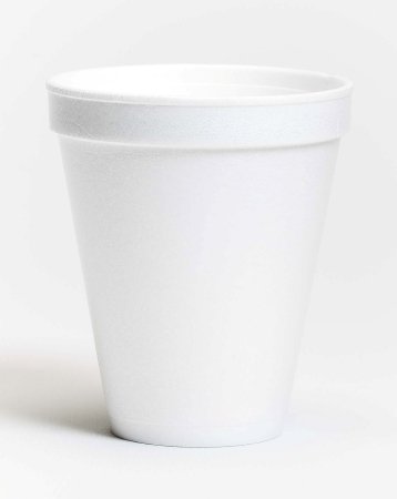 Wincup 12 oz White Foam Cups - Case of 1000 | Disposable Coffee Cups for Office, Parties & Events | Compact High Sheen Design