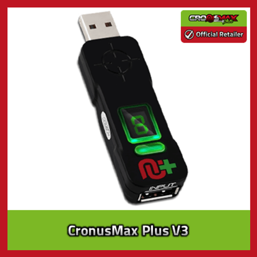 Official Cronus MAX PLUS V3 Controller Mod for PS4, PS3, Xbox One, Xbox 360 & PC - Enhance Gameplay with Rapid Fire & Anti-Recoil for FPS, Sports & Racing Games