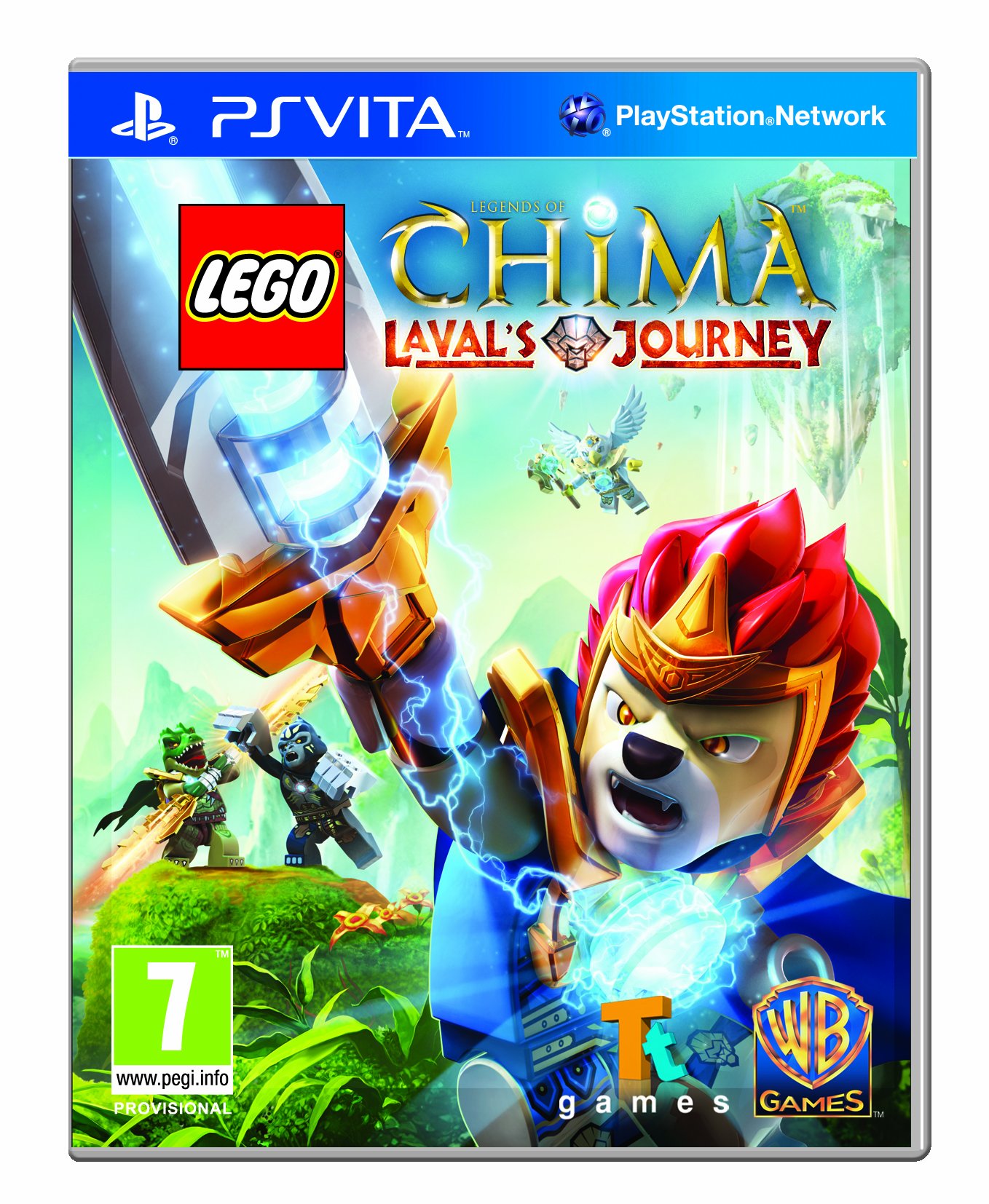 LEGO Legends of Chima: Laval’s Journey - PS Vita Game | Action-Adventure Video Game for Kids & Teens | Perfect for Travel & Family Game Nights