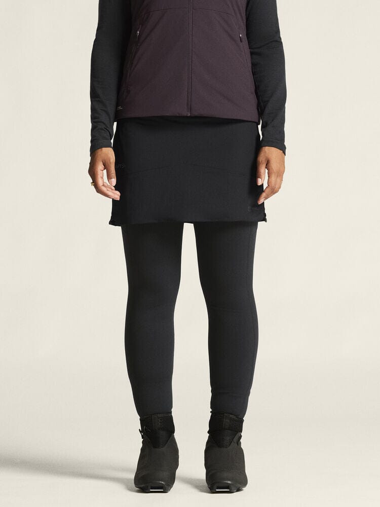 Women's ADV Nordic Training Insulated Skirt - Winter Running, Hiking & Outdoor Activities - Warm & Waterproof Skirt for Cold Weather