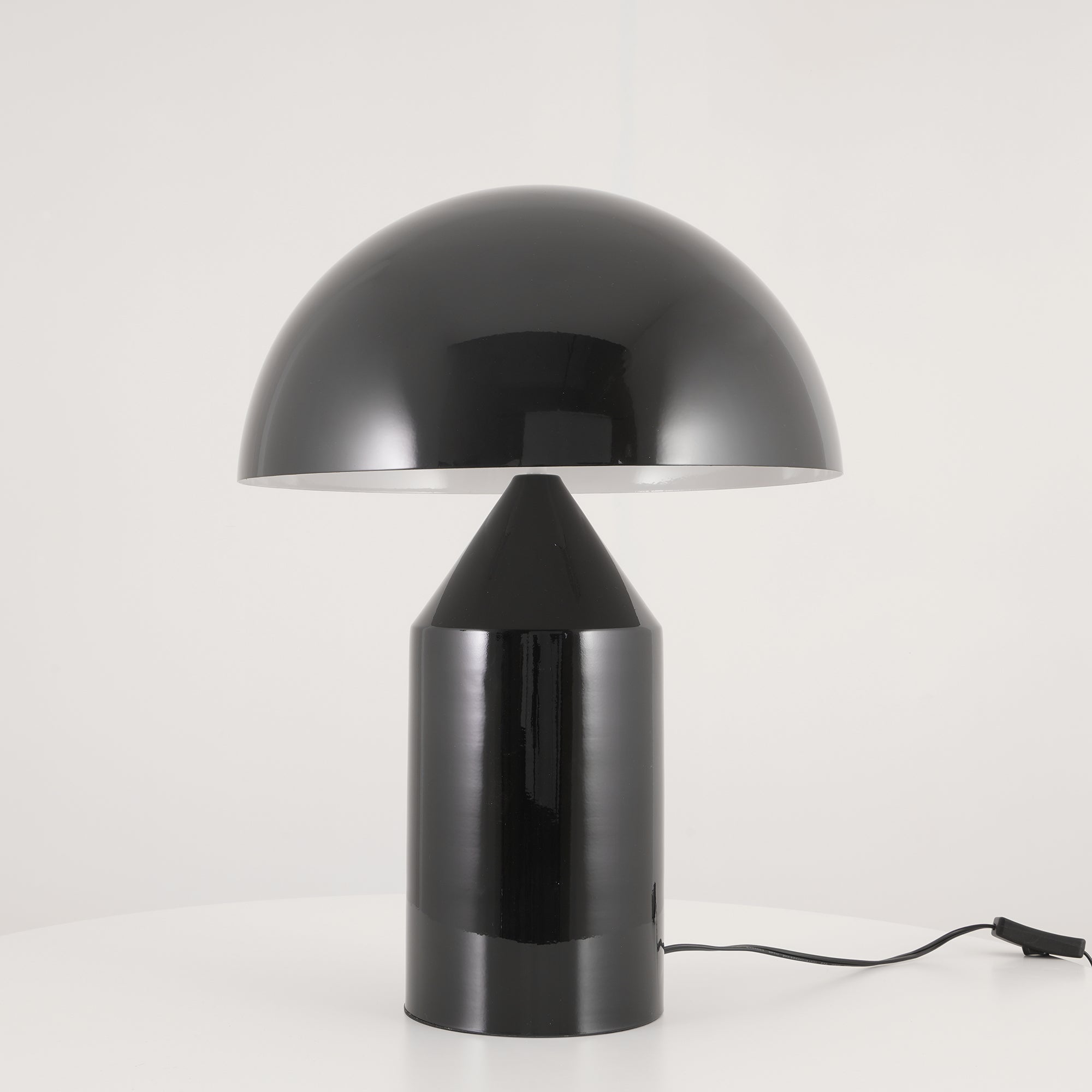 Atollo Modern Metal Table Lamp - Minimalist Design for Living Room, Bedroom & Office - Dimmable LED Desk Light for Home Decor & Workspace Lighting