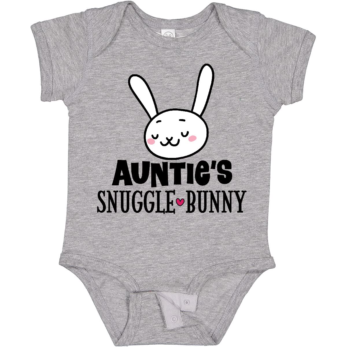 Inktastic Auntie Snuggle Bunny Easter Outfit Baby Bodysuit - Cute Easter Baby Clothes for Boys & Girls - Perfect for Easter Photos, Family Gatherings & Holiday Celebrations
