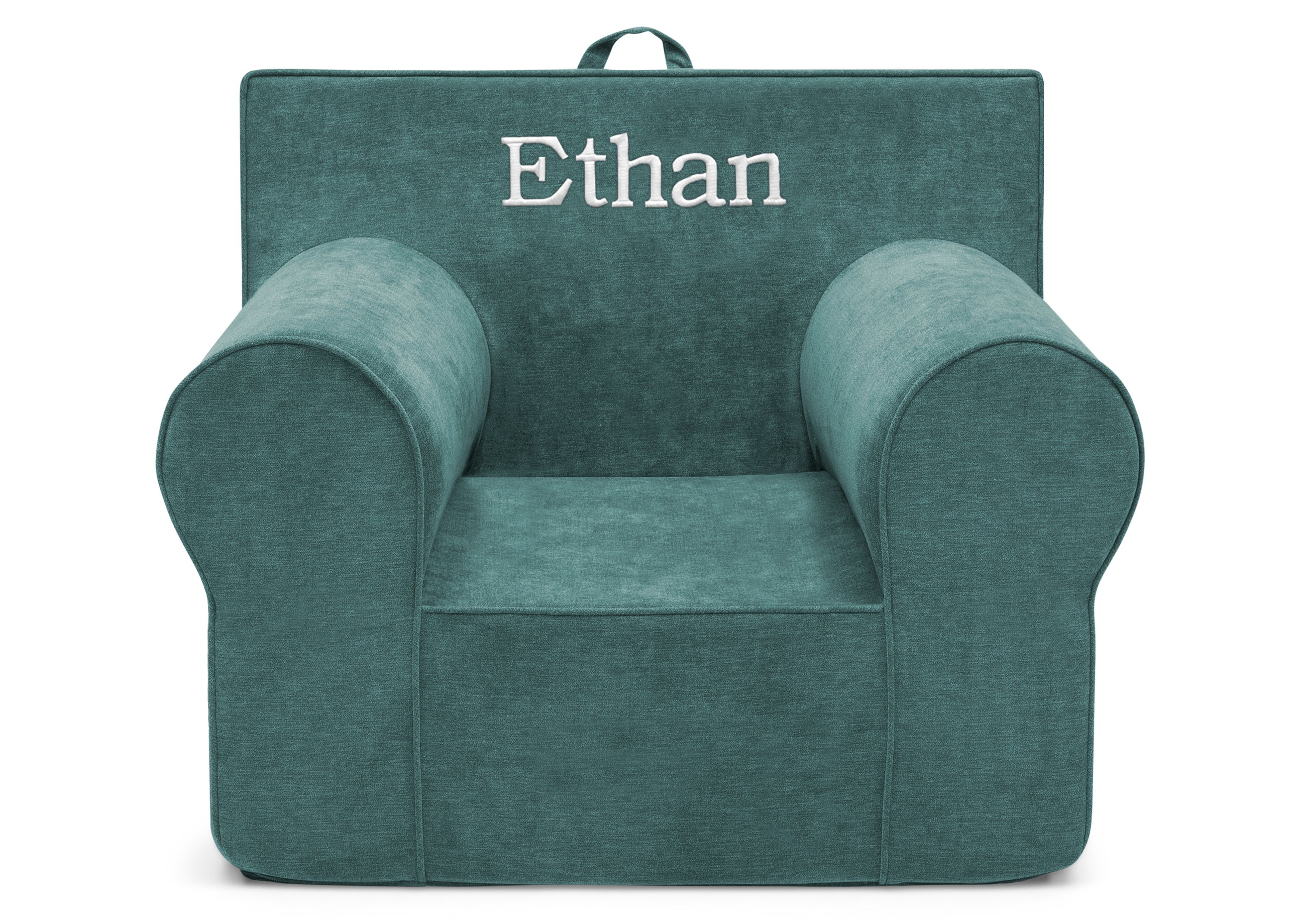 Personalized XL Cozee Foam Chair for Kids - Extra Large Comfortable Seat for Bedroom, Playroom & Dorm - Perfect for Reading, Gaming & Relaxing