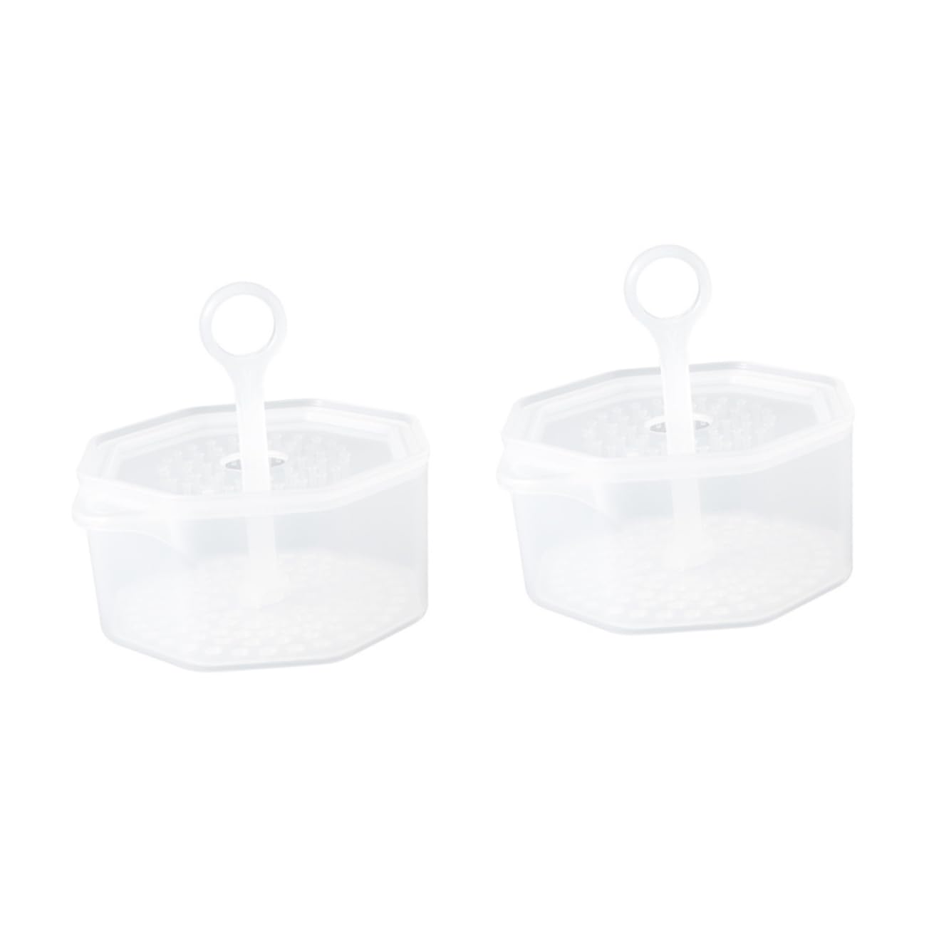 FRCOLOR 2 Pack Foam Face Wash Dispenser - Rich Bubbler Foam Maker for Facial Cleansing, Pump Bottle Liquid Soap Dispenser with Faux Buns Design (White, PP Material) - Perfect for Daily Skincare & Travel