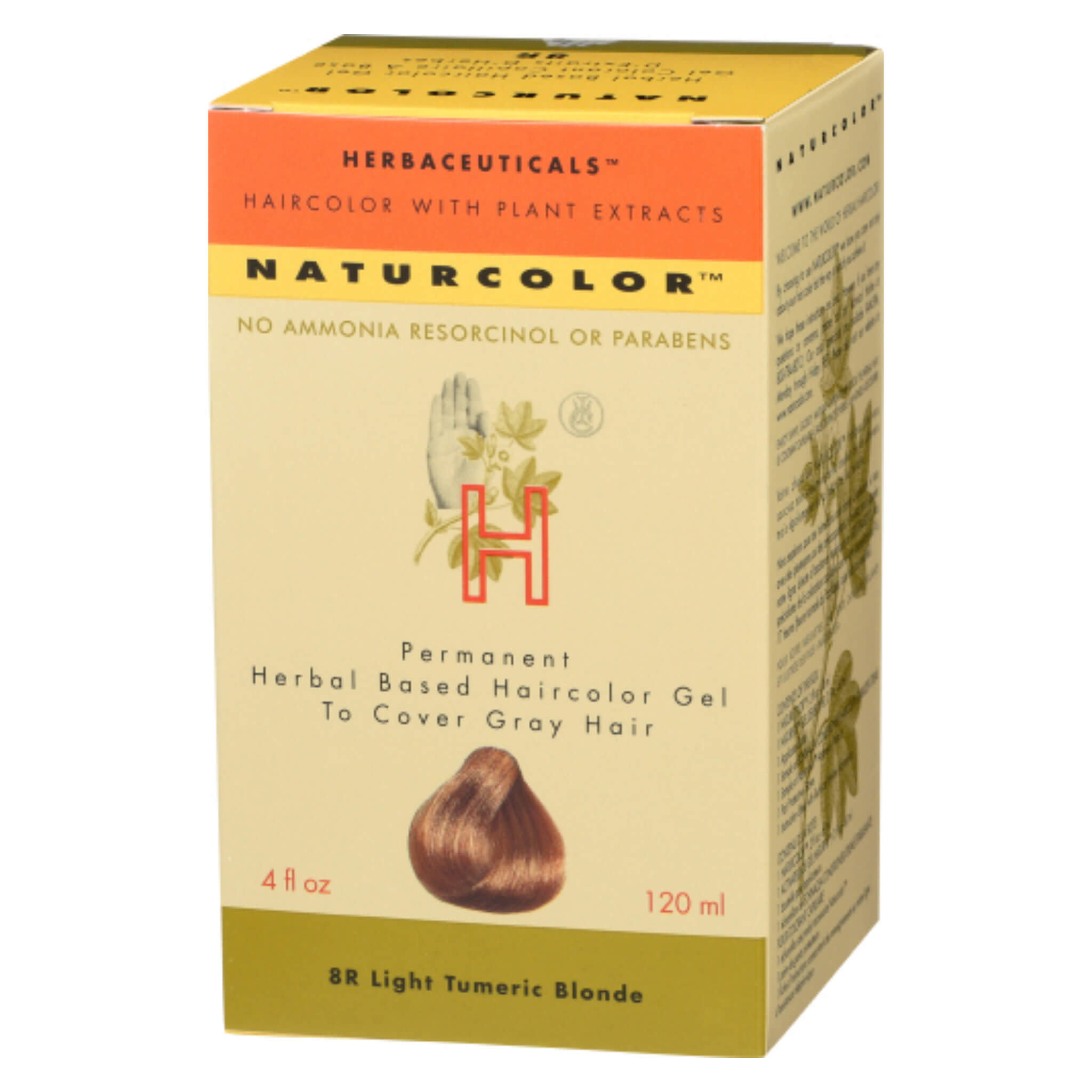Natural Herbal Hair Color Gel for Women & Men - Ammonia-Free, Chemical-Free Hair Dye with Organic Ingredients | Perfect for At-Home Hair Coloring & Gray Coverage