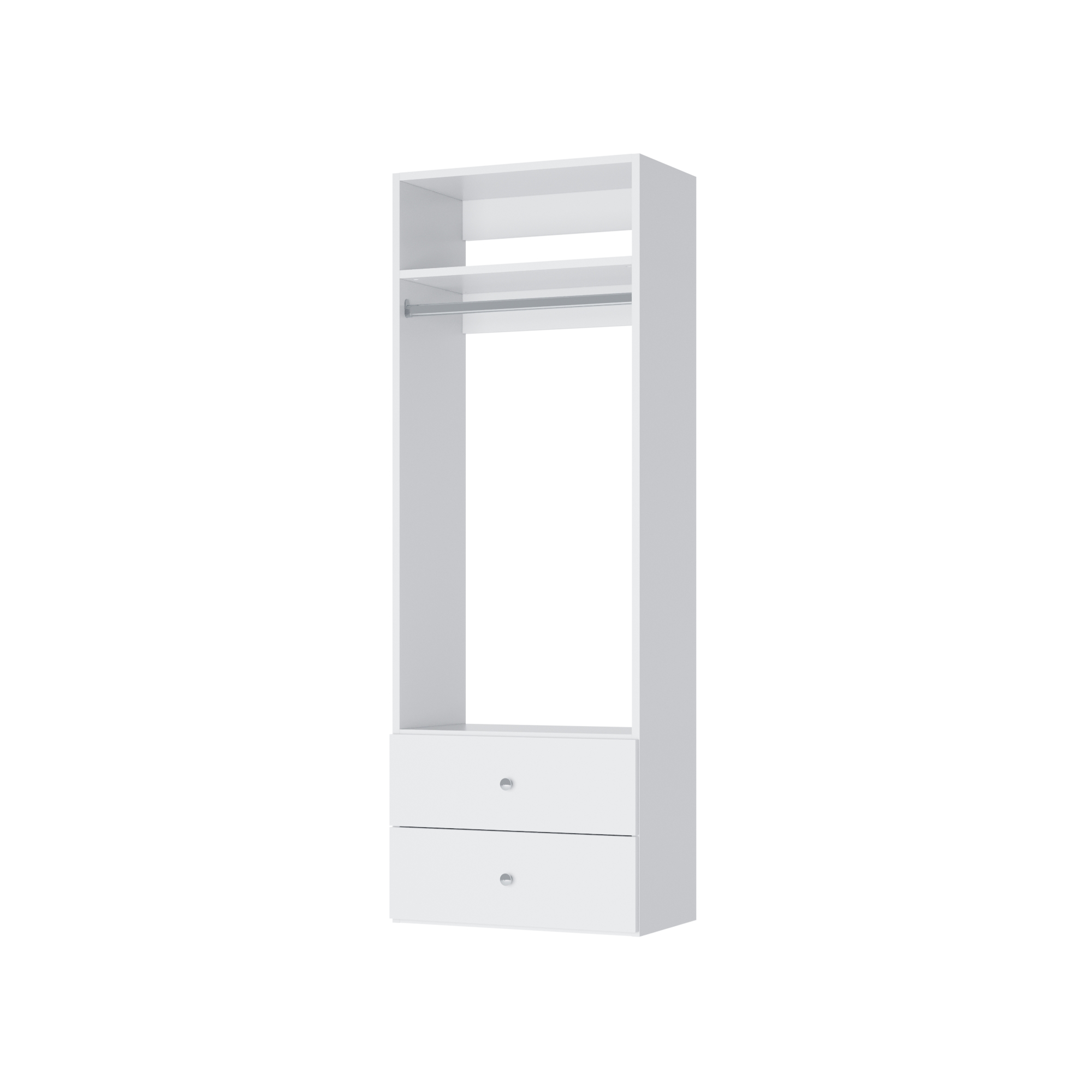 Vista Hanging Tower with Drawers - Space Saving Wall Organizer for Bedroom, Bathroom & Closet Storage - Perfect for Small Spaces & Home Organization