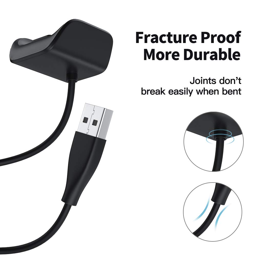 AWINNER Replacement USB Charger Cable for Samsung Galaxy Fit 2 (SM-R220) - Fast Charging Dock & Adapter Cord for Galaxy Fit 2 Smart Watch - Perfect for Home, Office & Travel Use