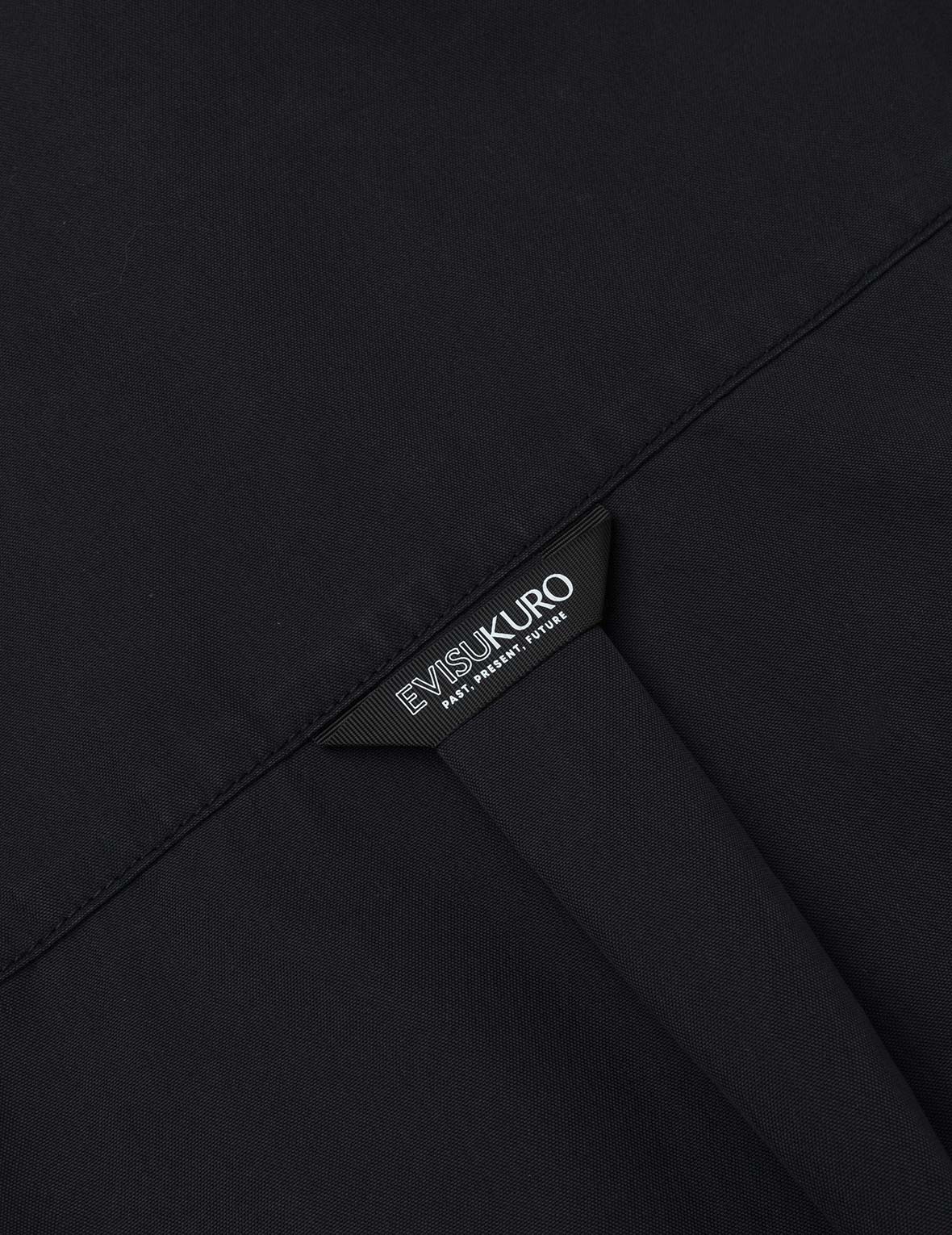 Logo & Seagull Embroidered Detachable Sleeve Loose Fit Shirt Jacket - Casual Streetwear for Men & Women | Perfect for Outdoor Activities & Layered Fashion