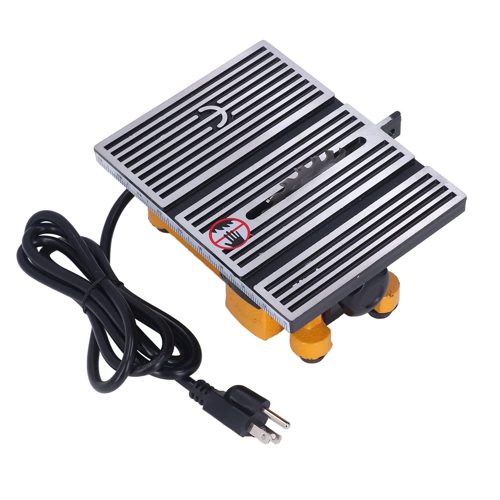 110V Bench Saw & Table Saw Tool with US Glass Plug - Perfect for Cutting Plastic, Woodworking & DIY Projects