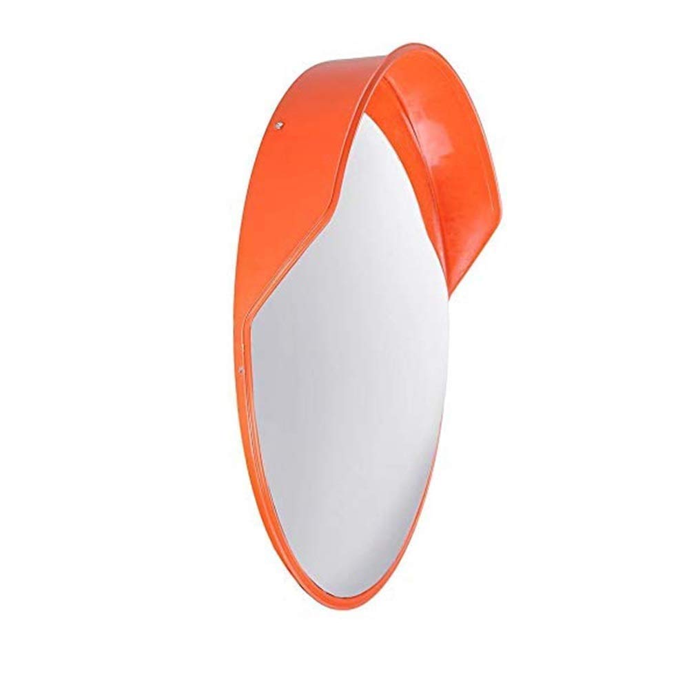 FXLYMR Blind Spot Mirrors - Large Round Convex Traffic Mirror for Outdoor Intersections, Wide-Angle Curved Surface for Enhanced Road Safety | Perfect for Driveways, Parking Lots & Sharp Turns