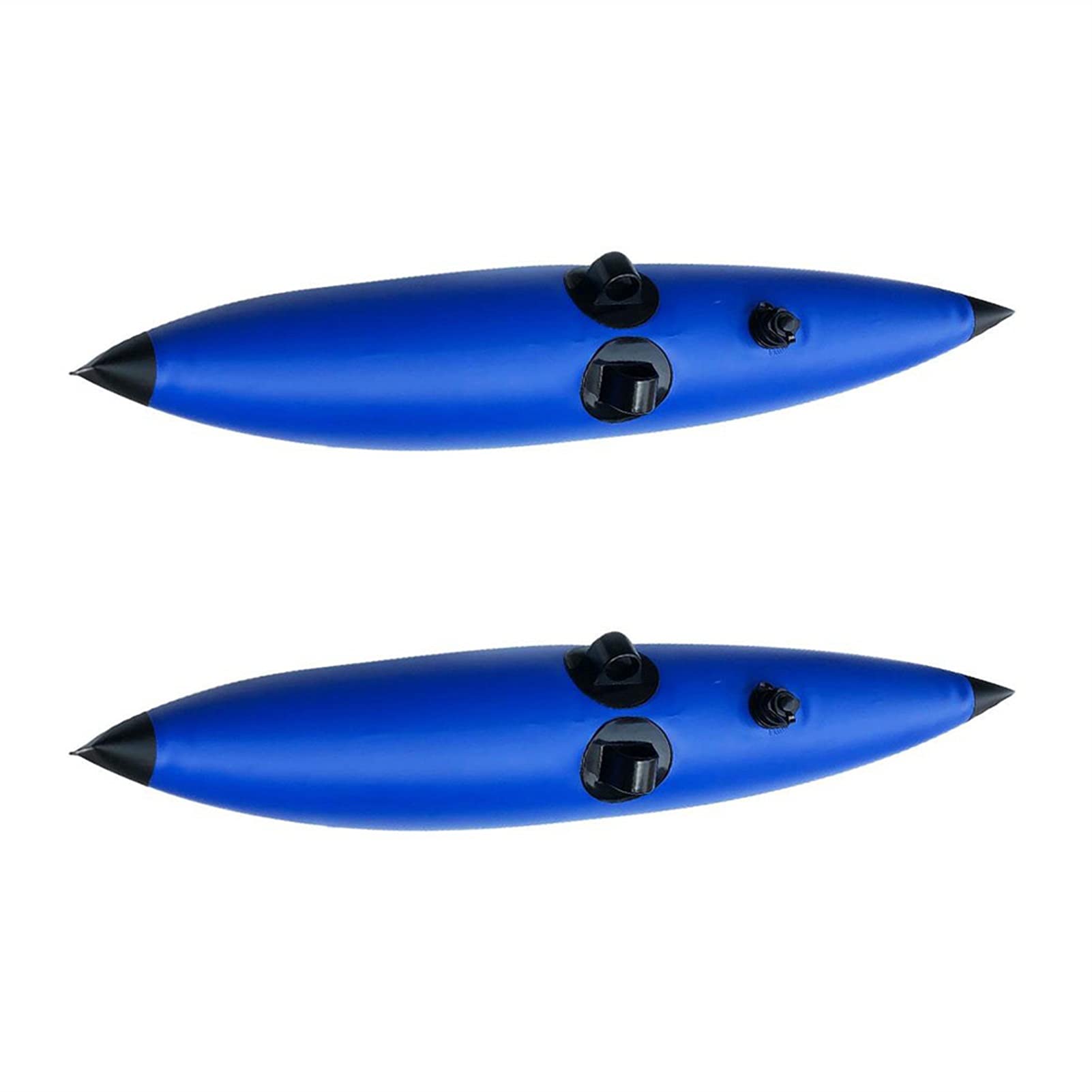 Inflatable Kayak Outriggers - White Stabilizer Floats for Storage & Transfer