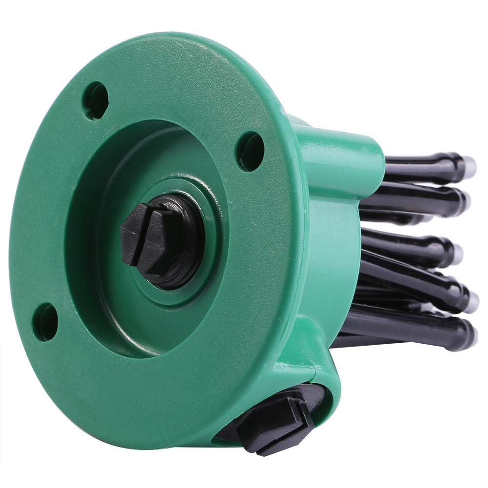 TOPINCN 360° Adjustable Hose Sprinkler - 12 Nozzle Lawn & Garden Irrigation System for Outdoor Yard Watering | Perfect for Grass, Plants, Flower Beds & Large Areas