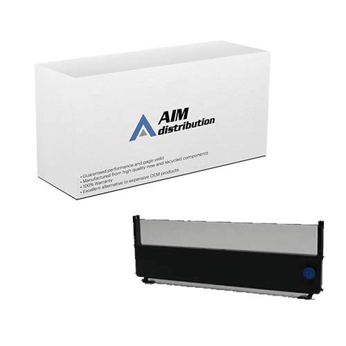 NCR 5223 Model 02 Black Printer Ribbons (6-Pack) - AIM Compatible Replacement for POS Systems - Ideal for Retail Stores & Restaurants